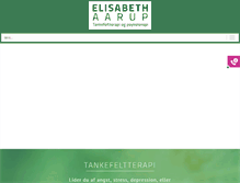 Tablet Screenshot of elisabethaarup.dk